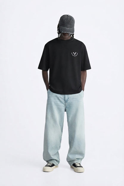VOLTAGE WATCH TEE — BLACK
